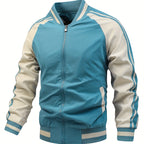 Jasper | Color-Block Graphic Sports Jacket