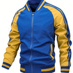 Jasper | Color-Block Graphic Sports Jacket