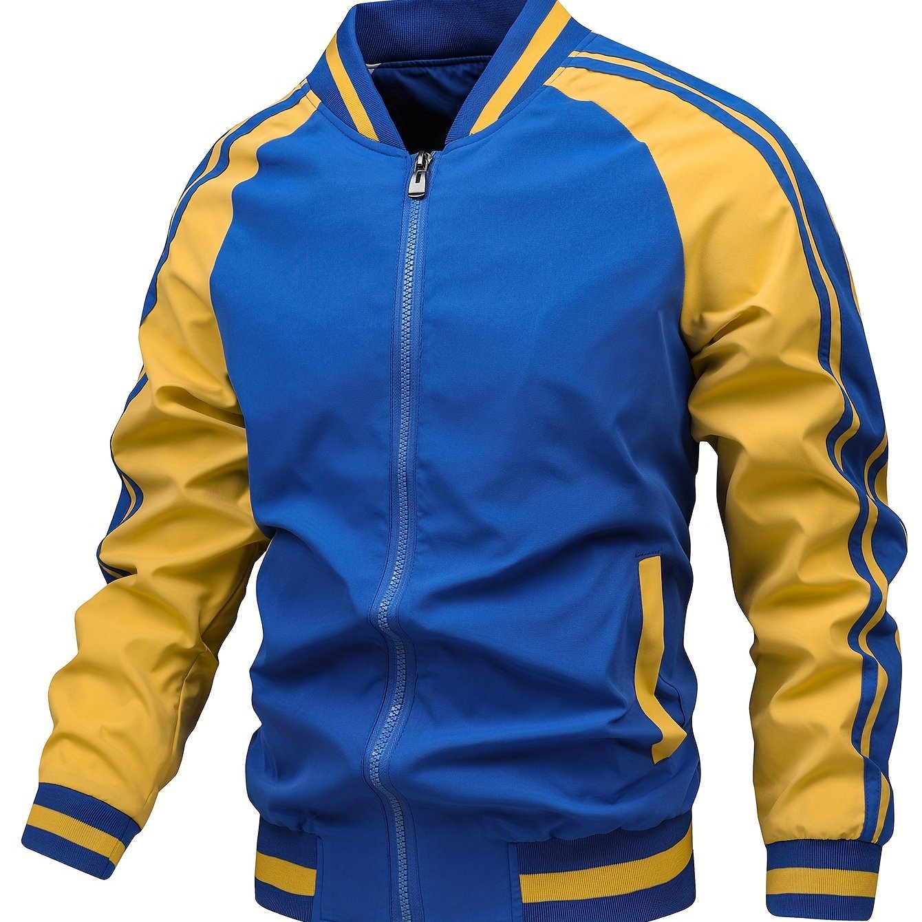 Jasper | Color-Block Graphic Sports Jacket
