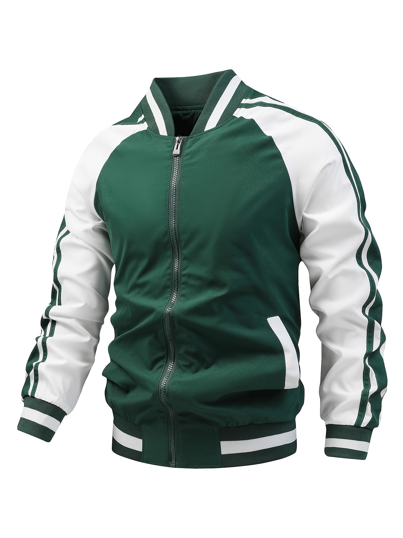Jasper | Color-Block Graphic Sports Jacket