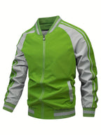 Jasper | Color-Block Graphic Sports Jacket