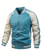 Jasper | Color-Block Graphic Sports Jacket