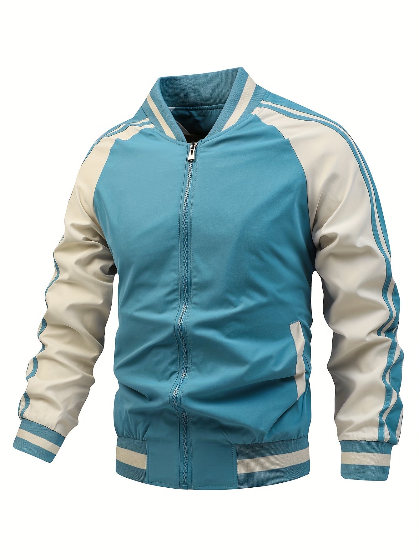 Jasper | Color-Block Graphic Sports Jacket