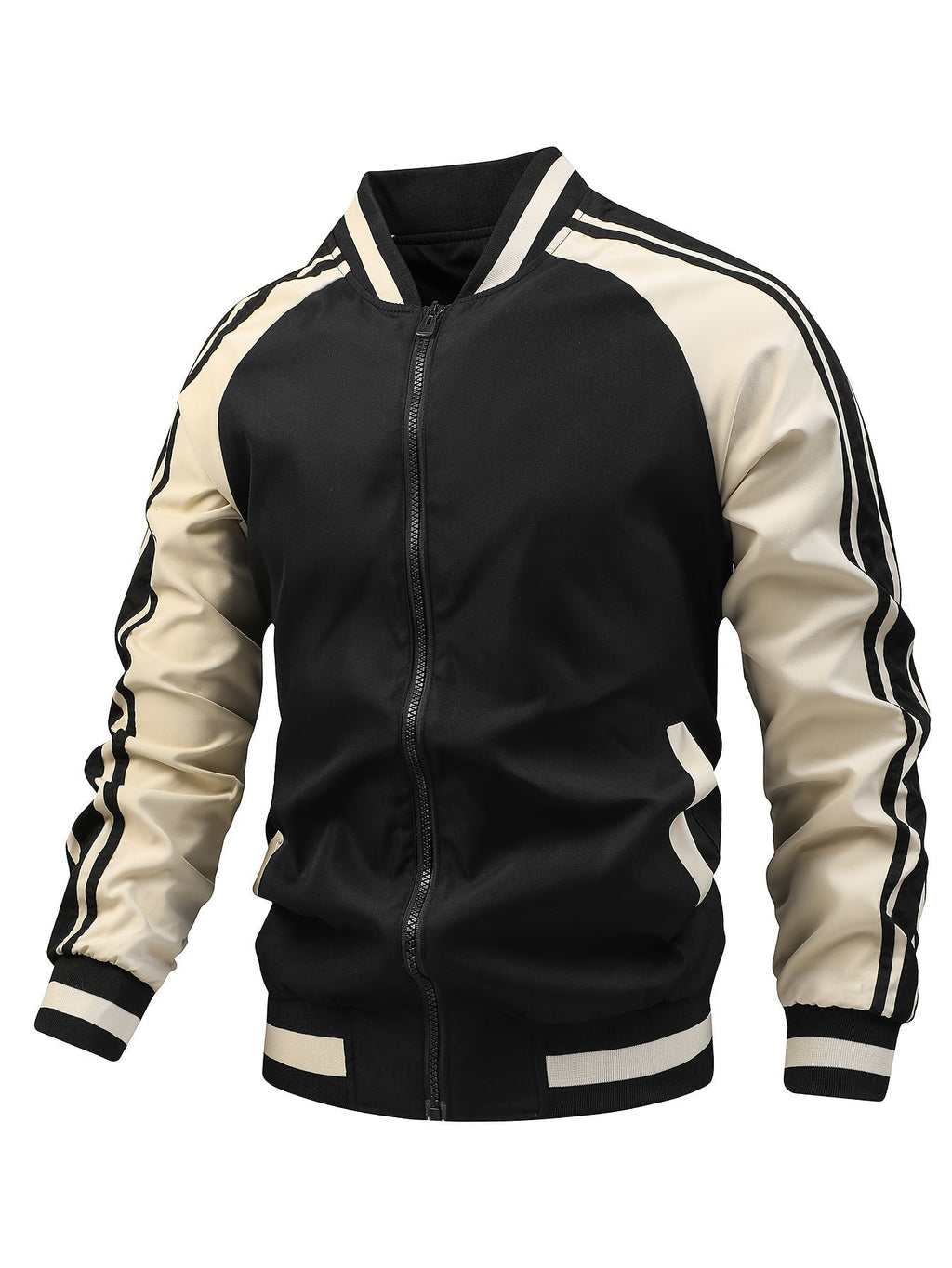 Jasper | Color-Block Graphic Sports Jacket