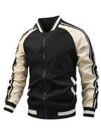 Jasper | Color-Block Graphic Sports Jacket