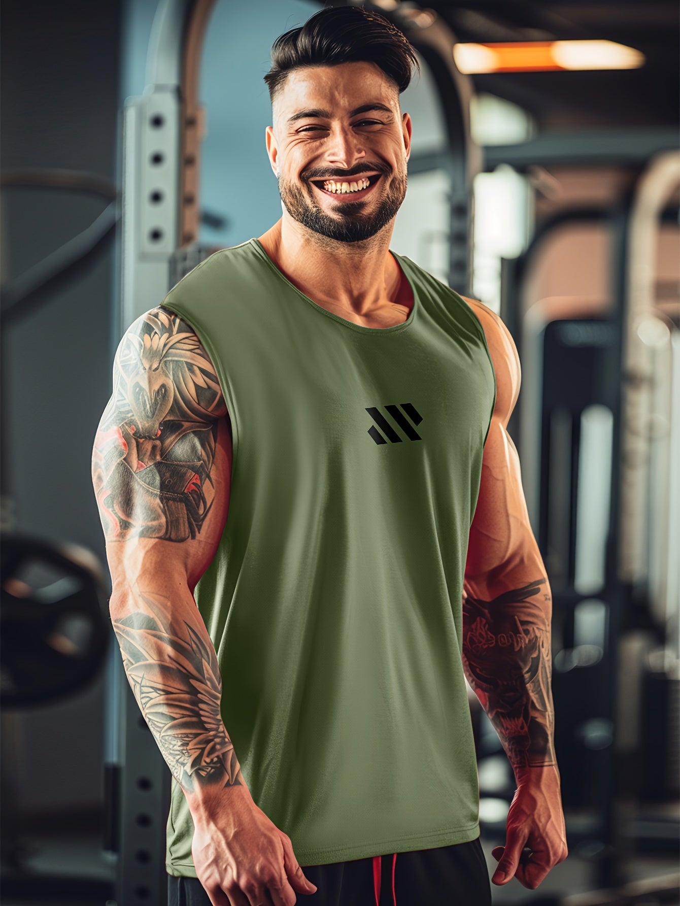 Jasper | Men's Sleeveless Striped Tank