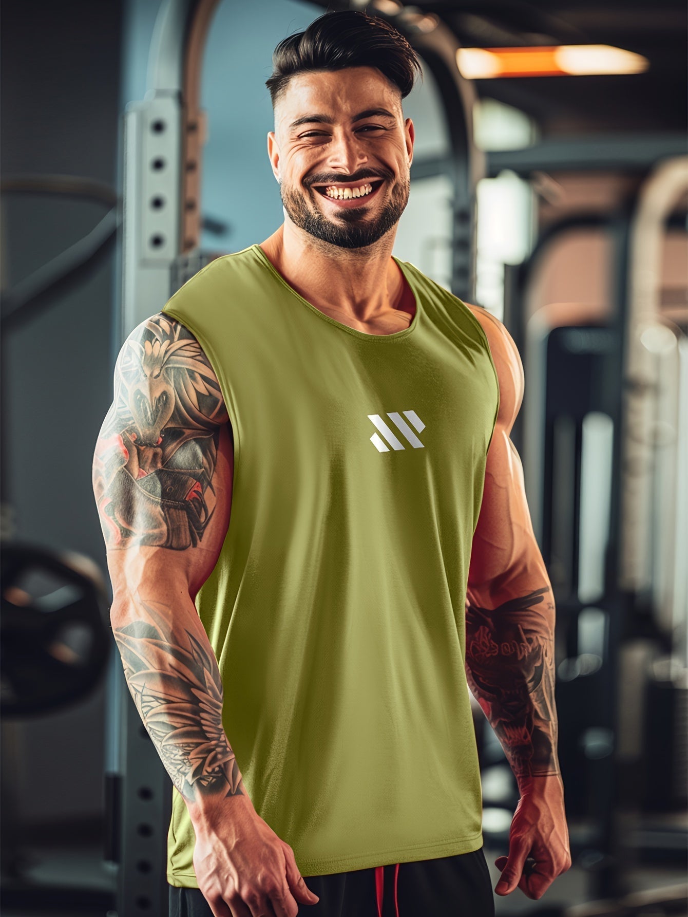 Jasper | Men's Sleeveless Striped Tank