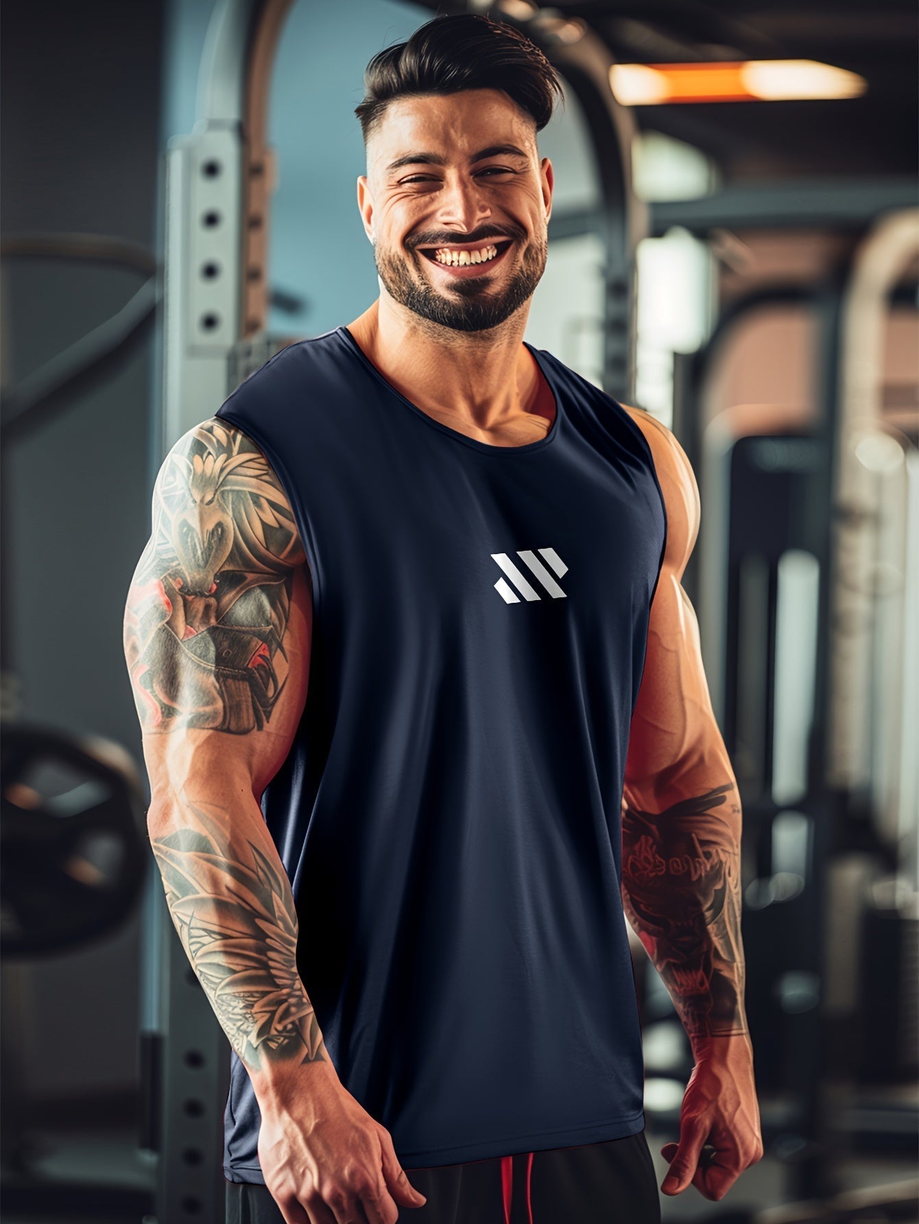 Jasper | Men's Sleeveless Striped Tank