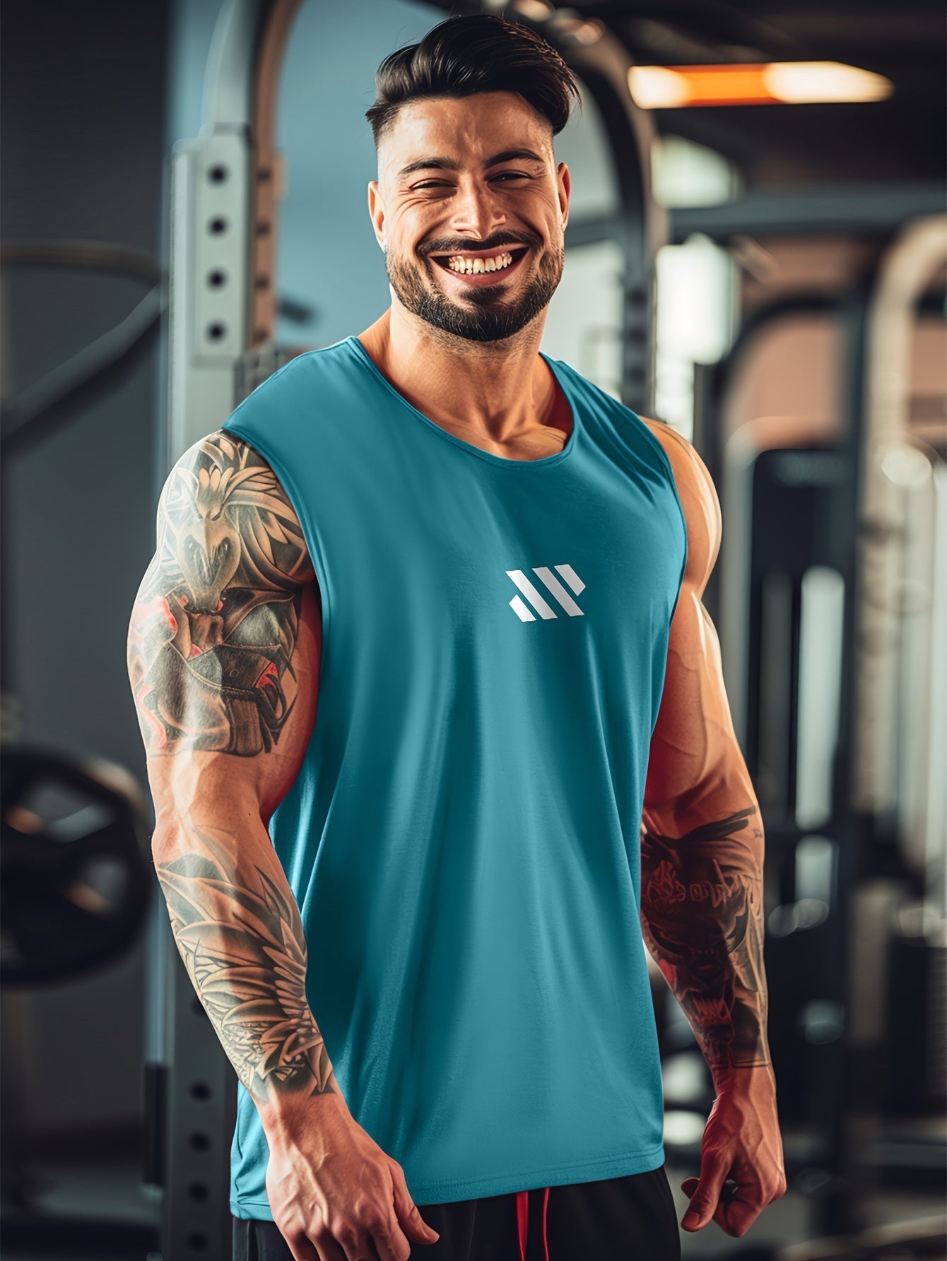 Jasper | Men's Sleeveless Striped Tank