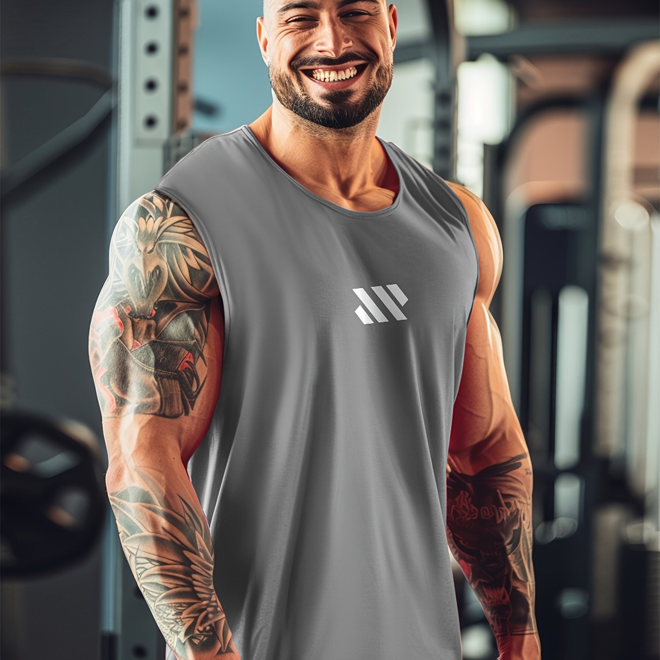 Jasper | Men's Sleeveless Striped Tank
