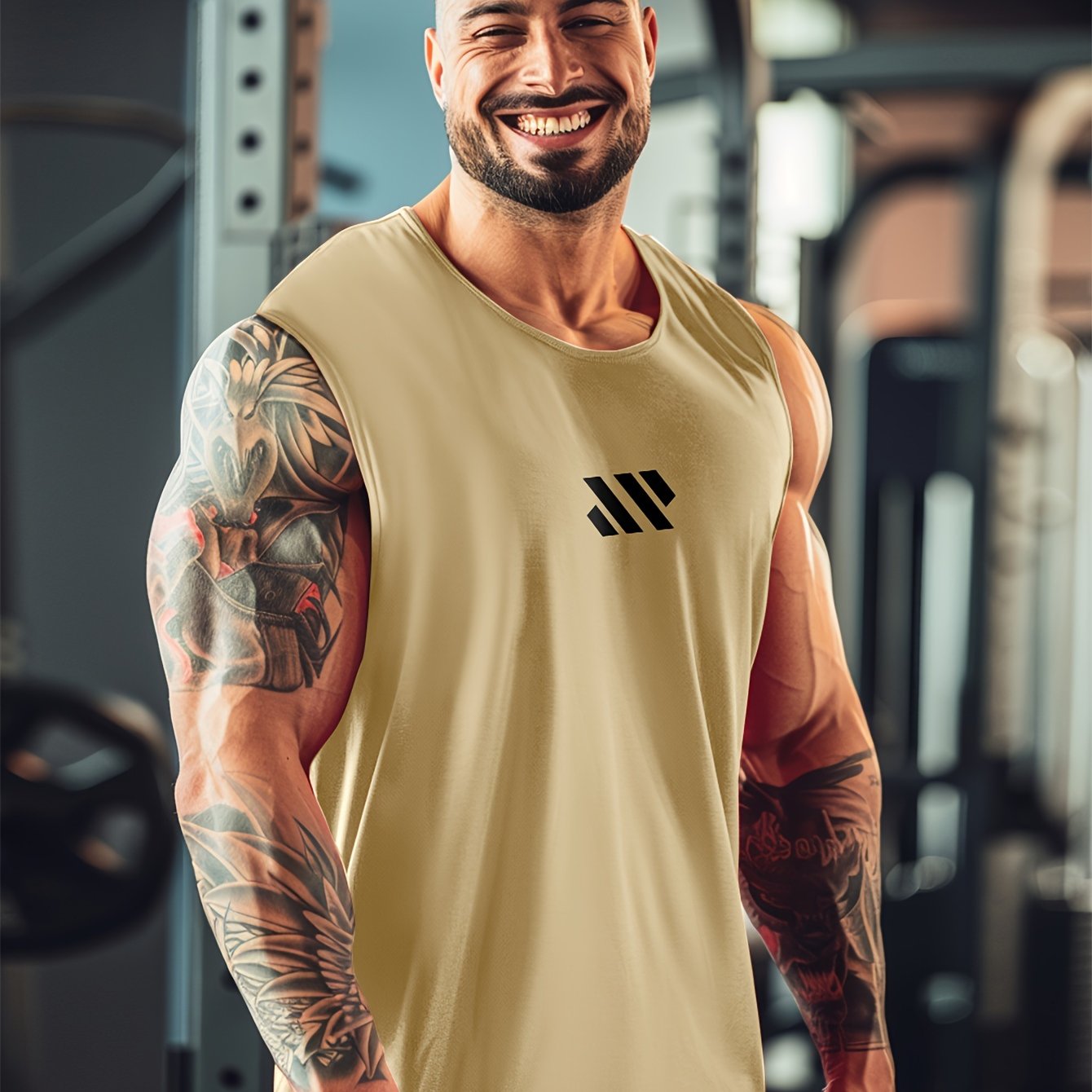 Jasper | Men's Sleeveless Striped Tank