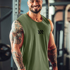Jasper | Men's Sleeveless Striped Tank