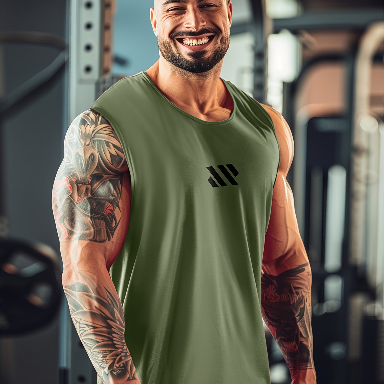 Jasper | Men's Sleeveless Striped Tank