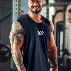 Jasper | Men's Sleeveless Striped Tank
