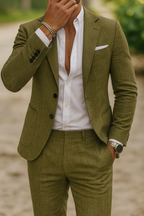 Johannes | Elegant Linen Suit for Men