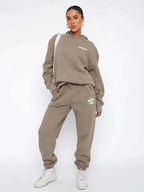 Josephine | Cozy Women's Tracksuit in 'White Fox' Design