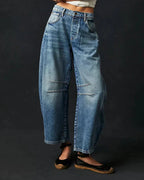 Womens Jeans – Barrel Fit with Mid-Rise Waist