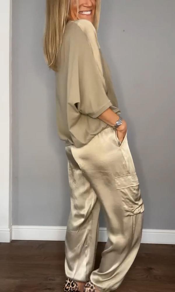 Belle - Satin Women's Coordinating Set