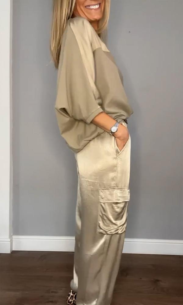 Belle - Satin Women's Coordinating Set