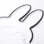 Rechargeable USB Bunny Night Light with Mood-Enhancing Features