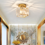Contemporary Crystal Ceiling Fixture – CrystalGlow