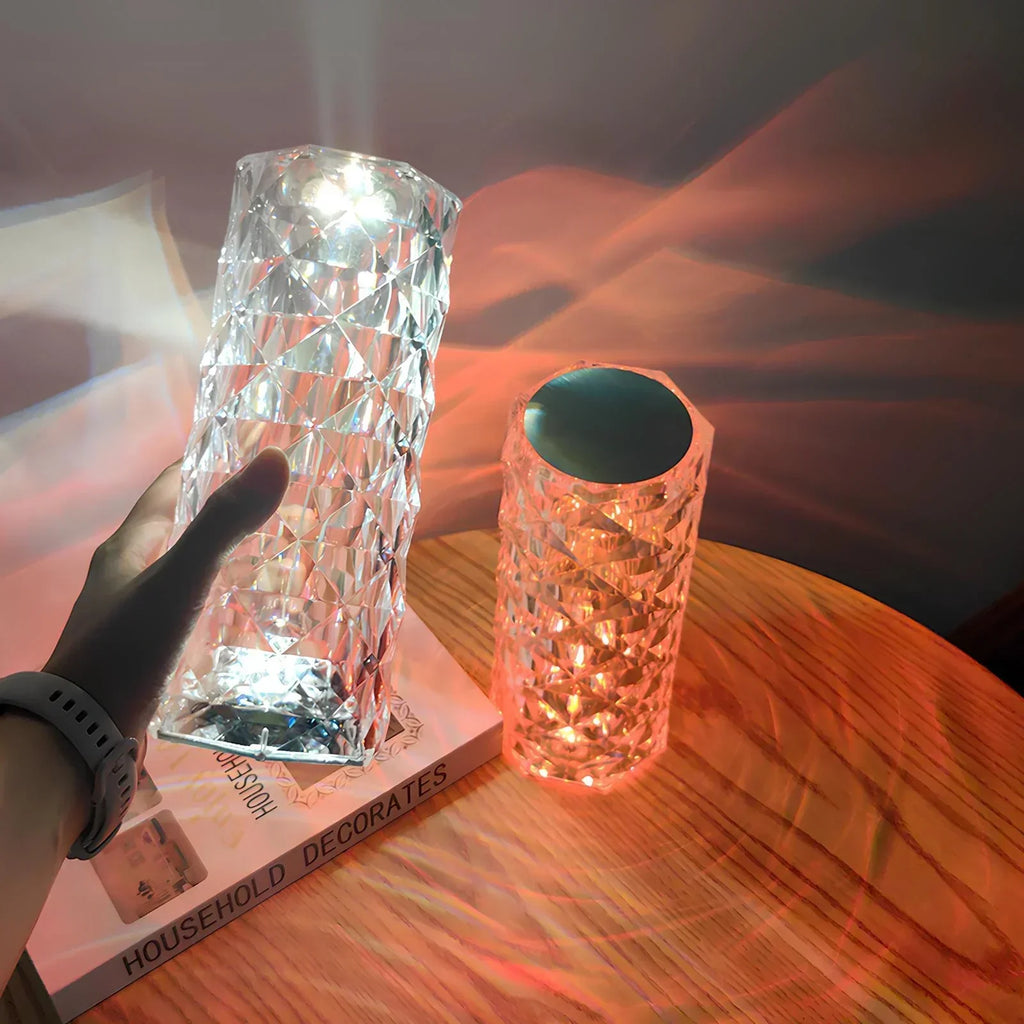 Crystal Touch Aurora Table Lamp