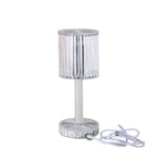 Seraphine Crystal-Accented Modern Dimmable Table Lamp