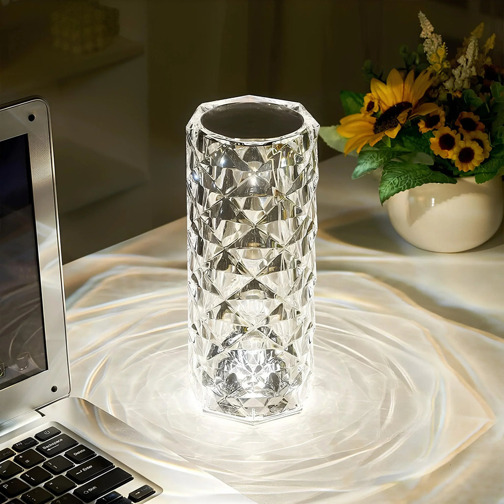 Crystal Touch Aurora Table Lamp
