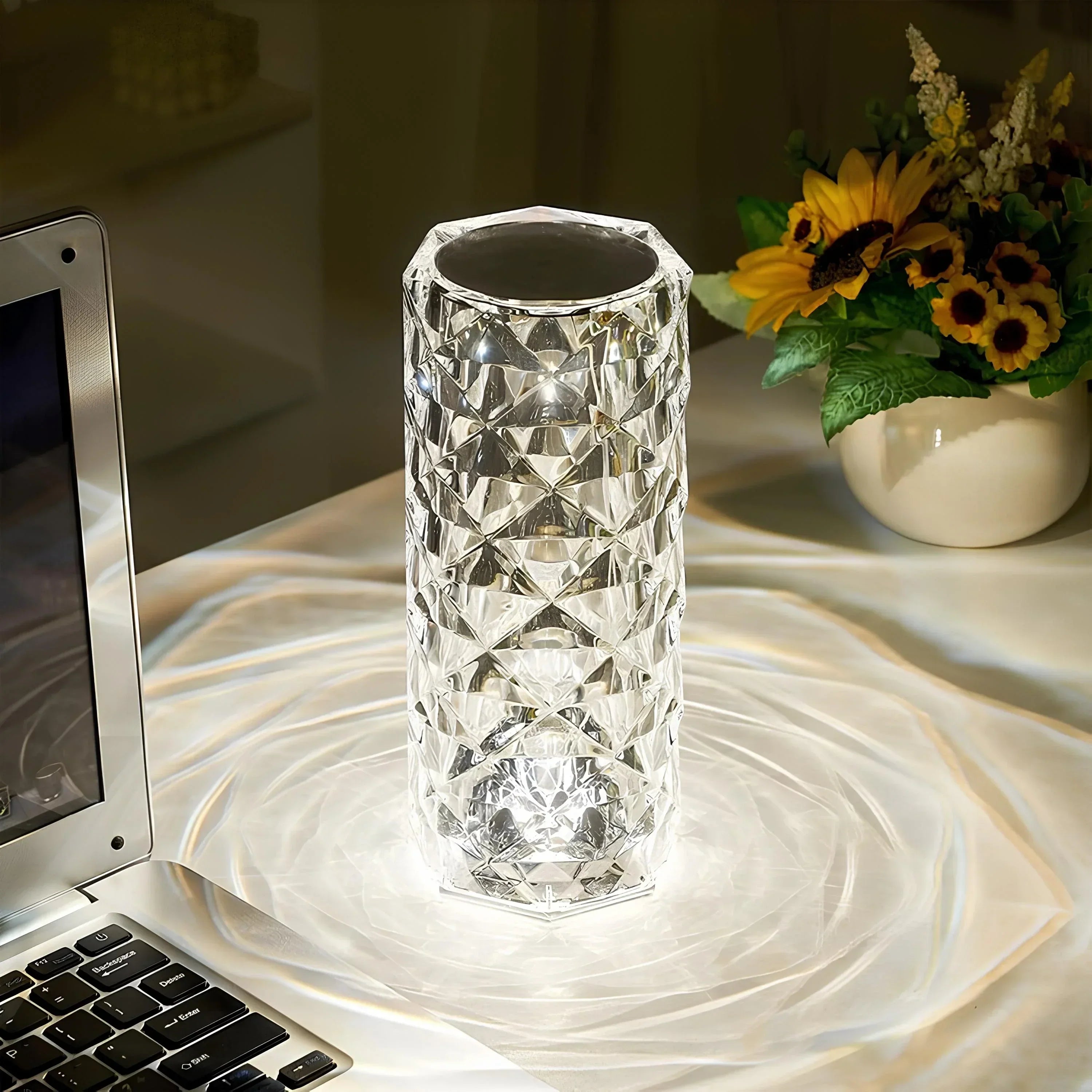 Crystal Touch Aurora Table Lamp