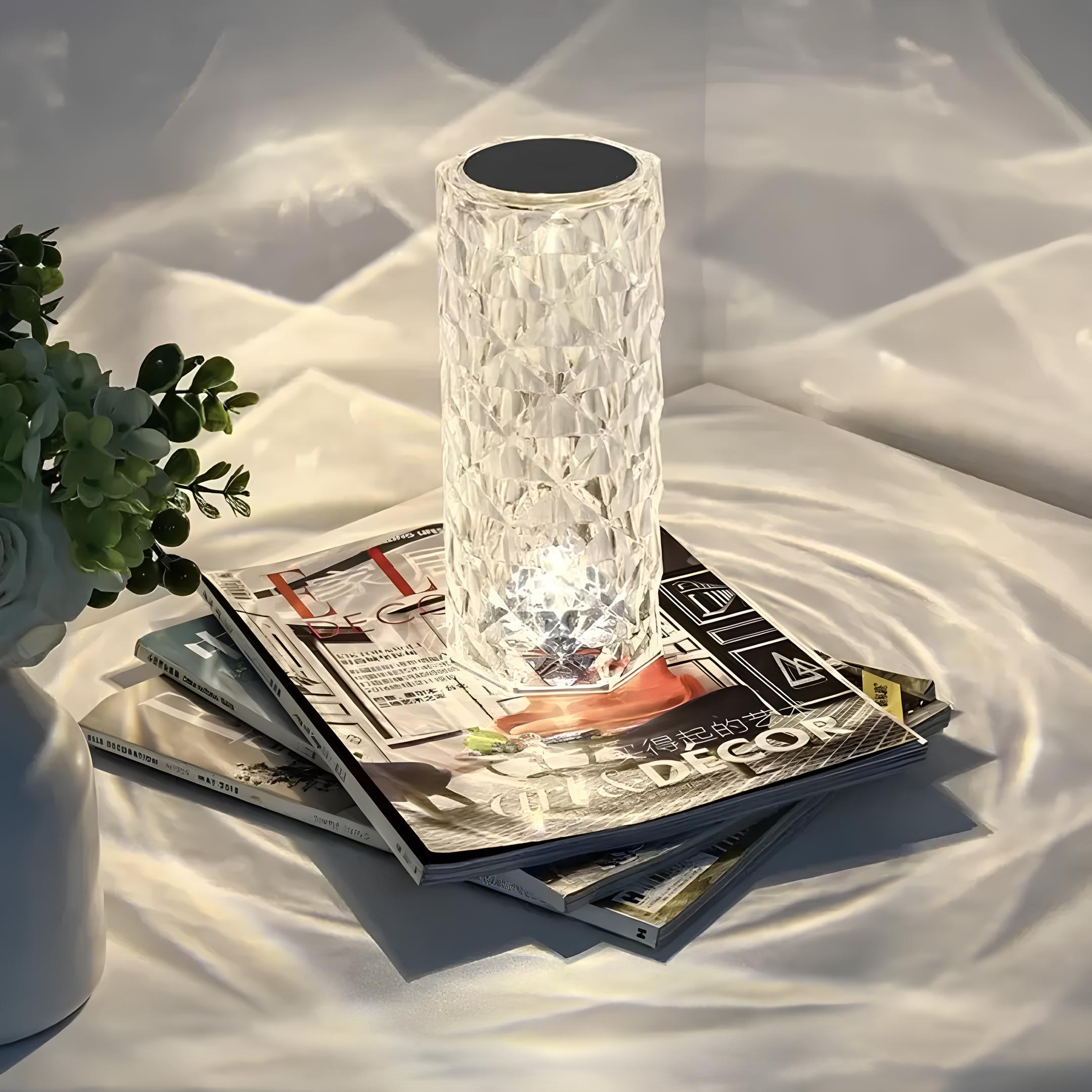 Crystal Touch Aurora Table Lamp