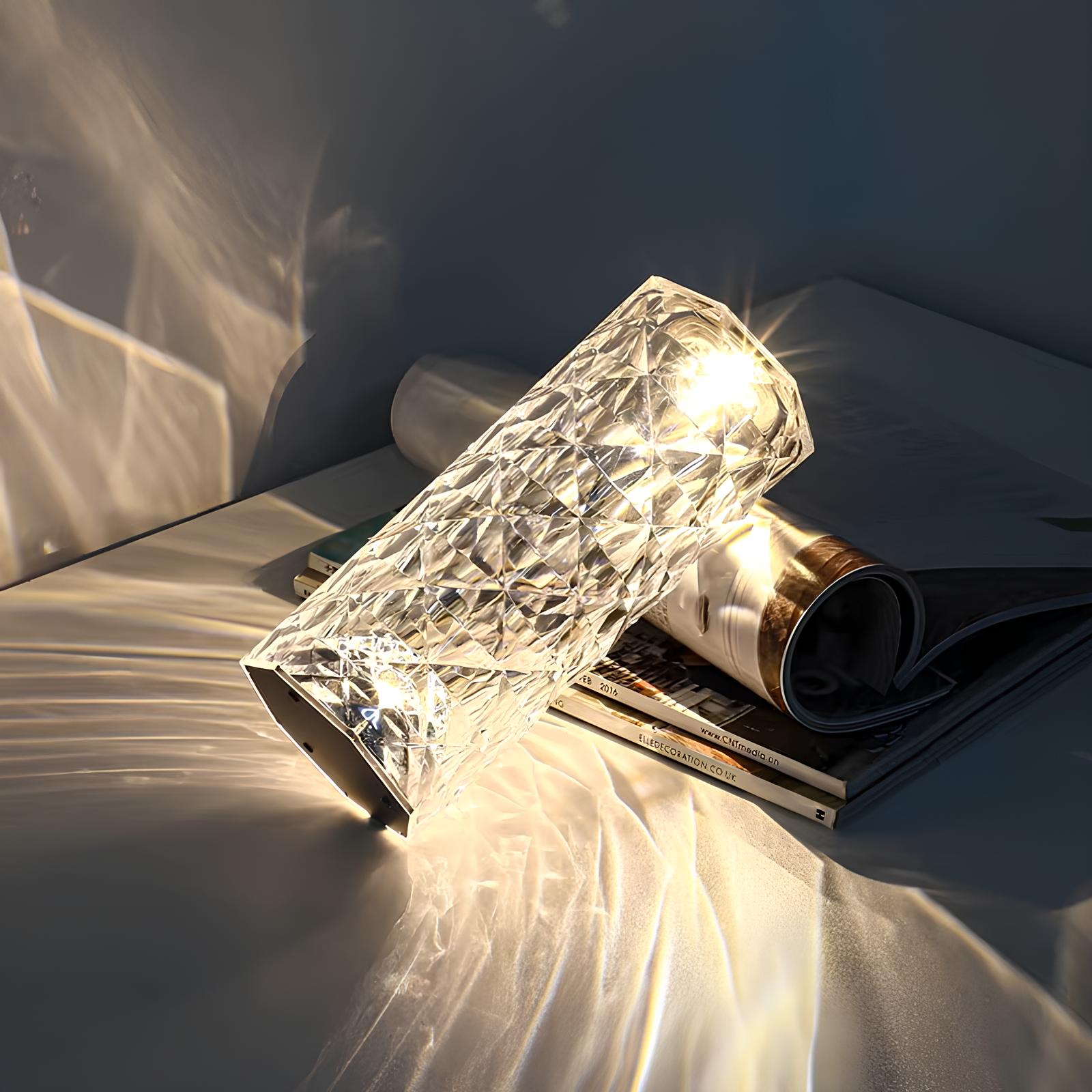 Crystal Touch Aurora Table Lamp
