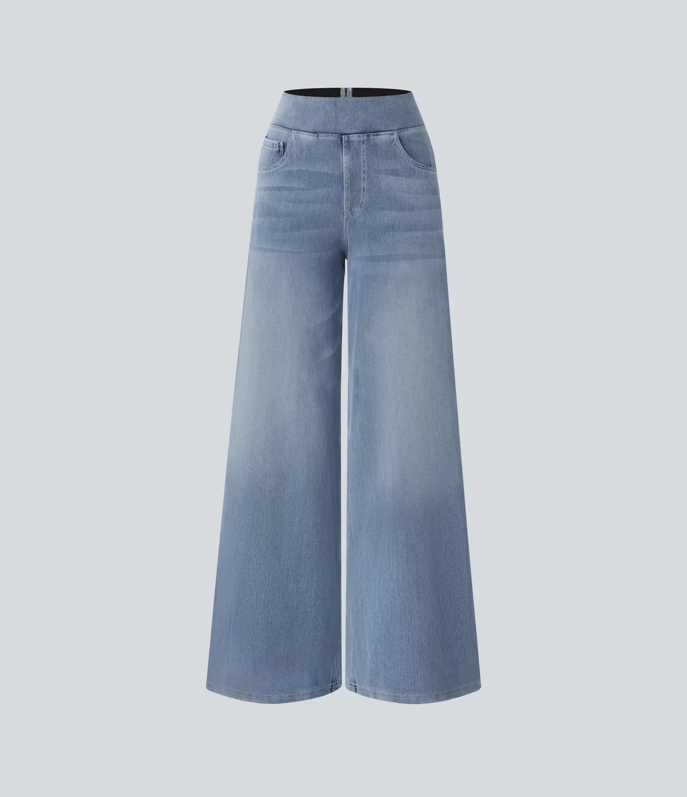 WW | Women's High-Waisted Elastic Trousers