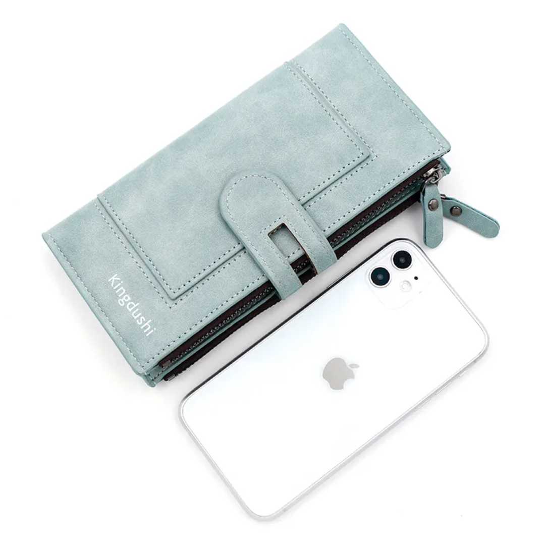 Stylish Long Leather Wallet | Functional and Chic