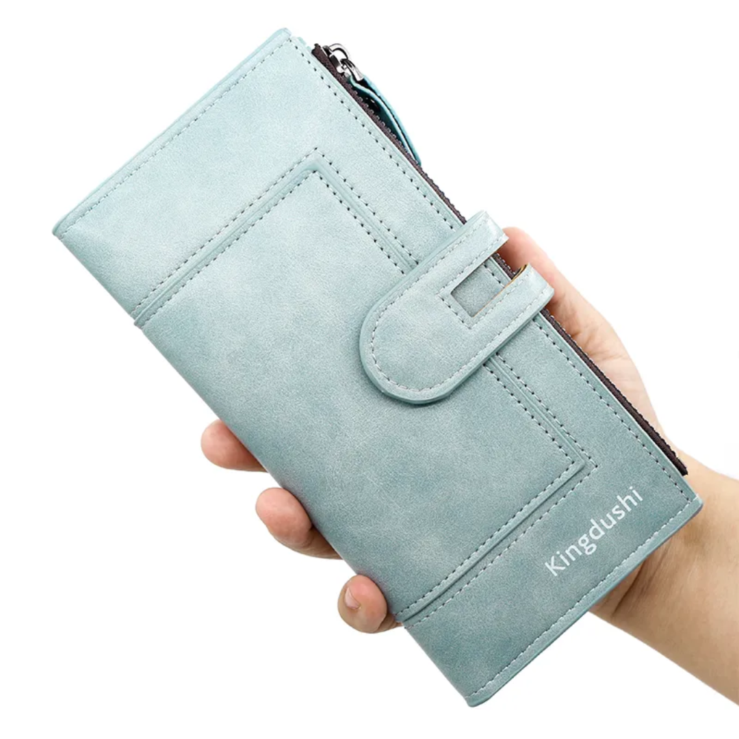 Stylish Long Leather Wallet | Functional and Chic