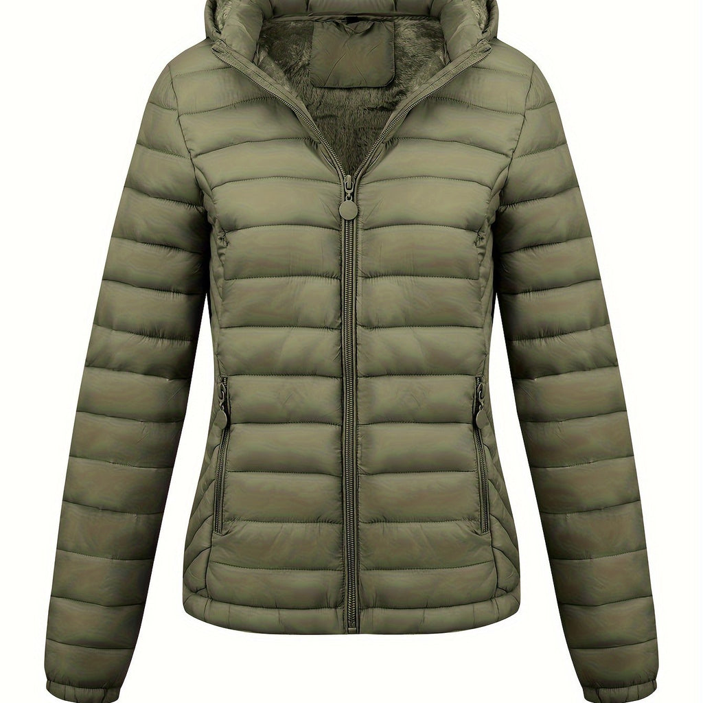Lara | Quilted Hoodie Jacket