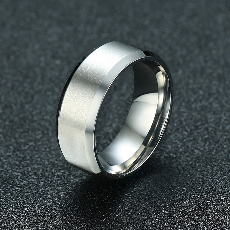 Lars | Sleek Stainless Steel Ring for Men