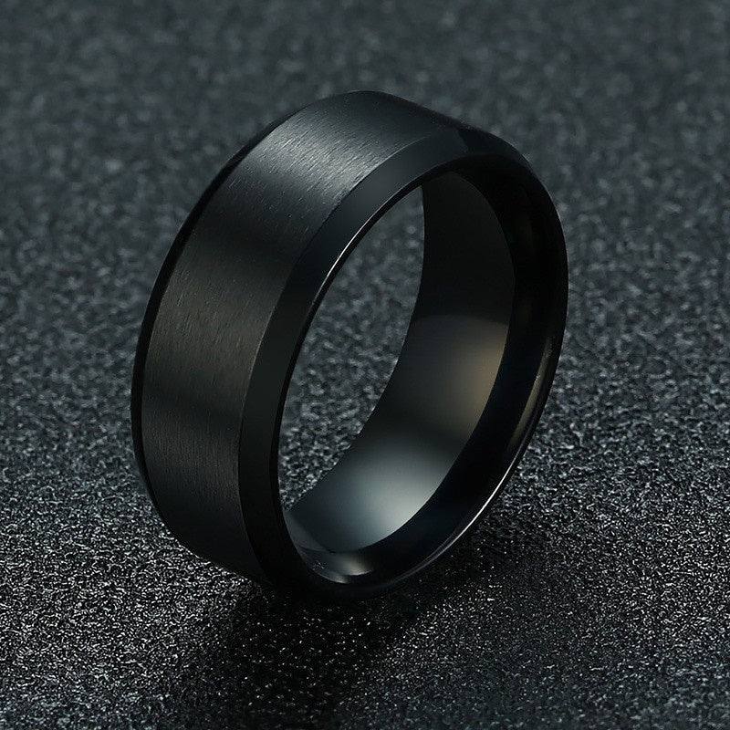 Lars | Sleek Stainless Steel Ring for Men