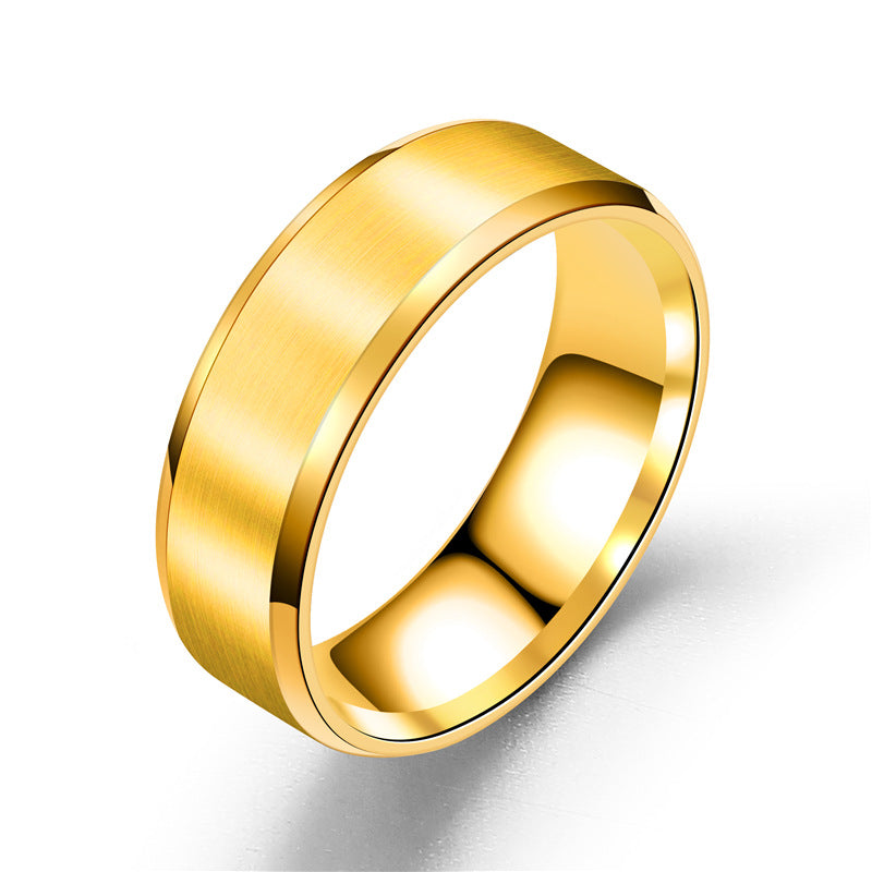 Lars | Sleek Stainless Steel Ring for Men
