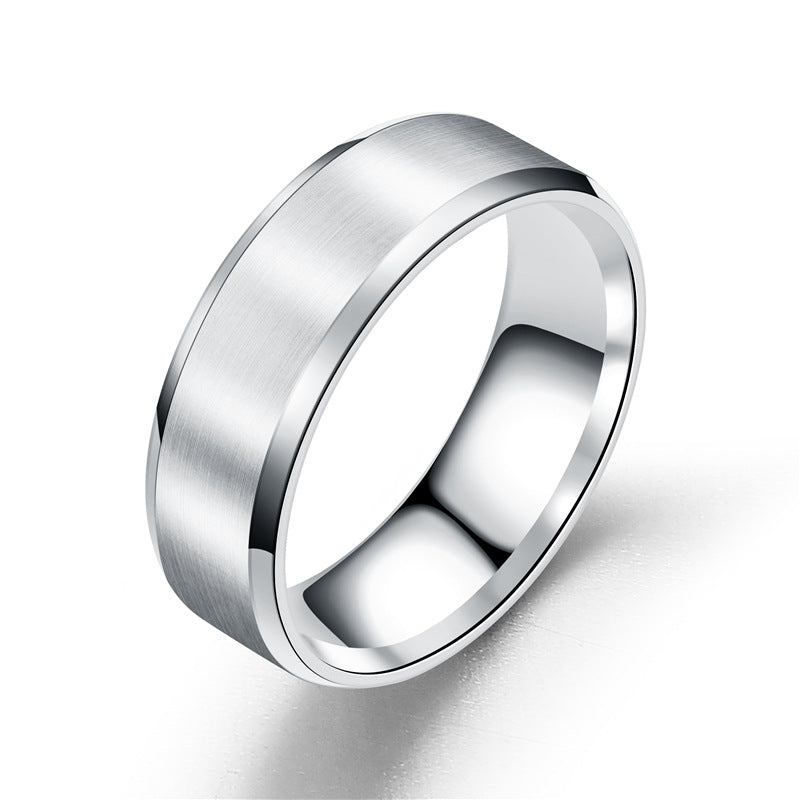 Lars | Sleek Stainless Steel Ring for Men