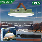 80W Magnetic LED Camping Lamp with Zoom Feature