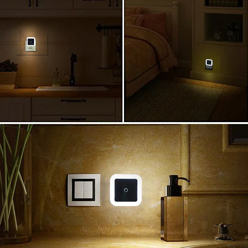 GlowGuard Motion Sensor Night Light Duo for Kids