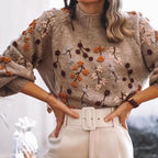 Lely | Cozy Women's Jumper Featuring Autumn Print