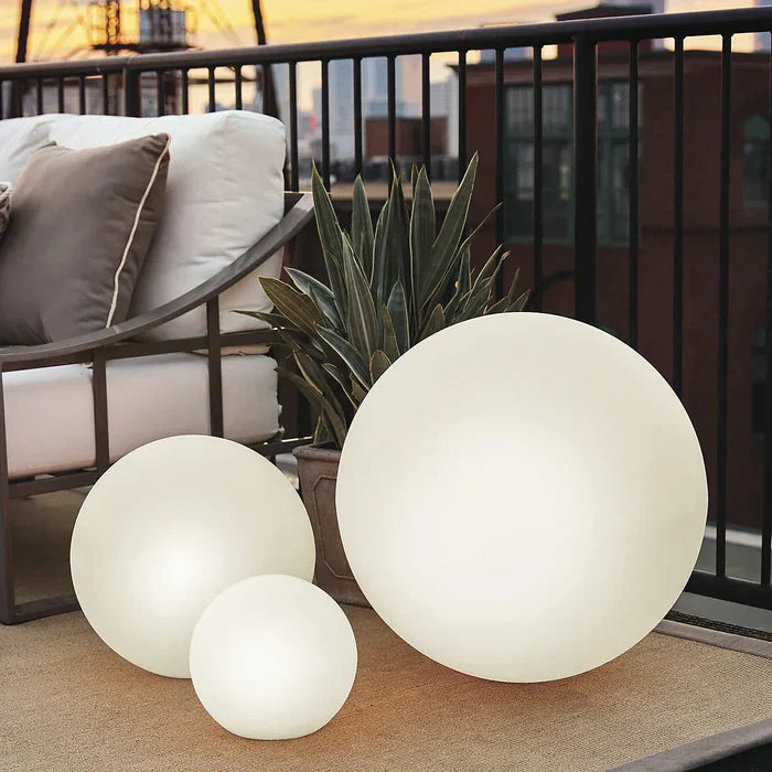 GlowSphere - Circular Outdoor Garden Light