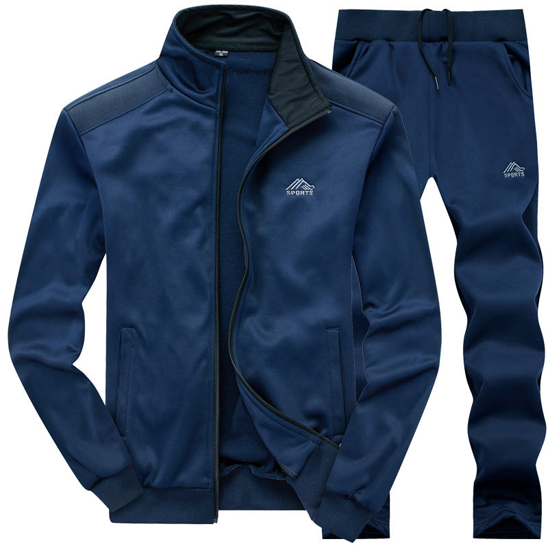 Liam | Men's Fleece Tracksuit Featuring a Stylish Collar