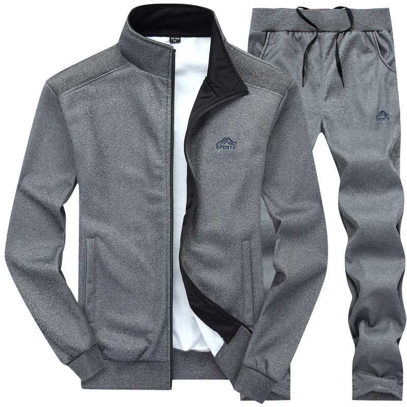 Liam | Men's Fleece Tracksuit Featuring a Stylish Collar
