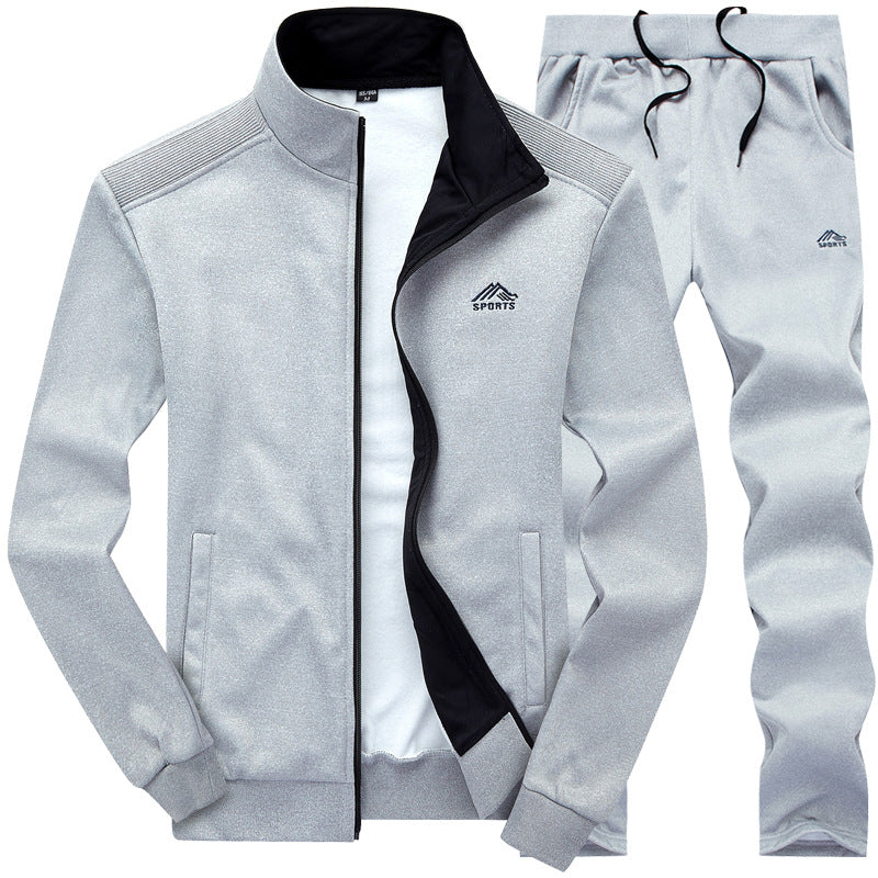 Liam | Men's Fleece Tracksuit Featuring a Stylish Collar