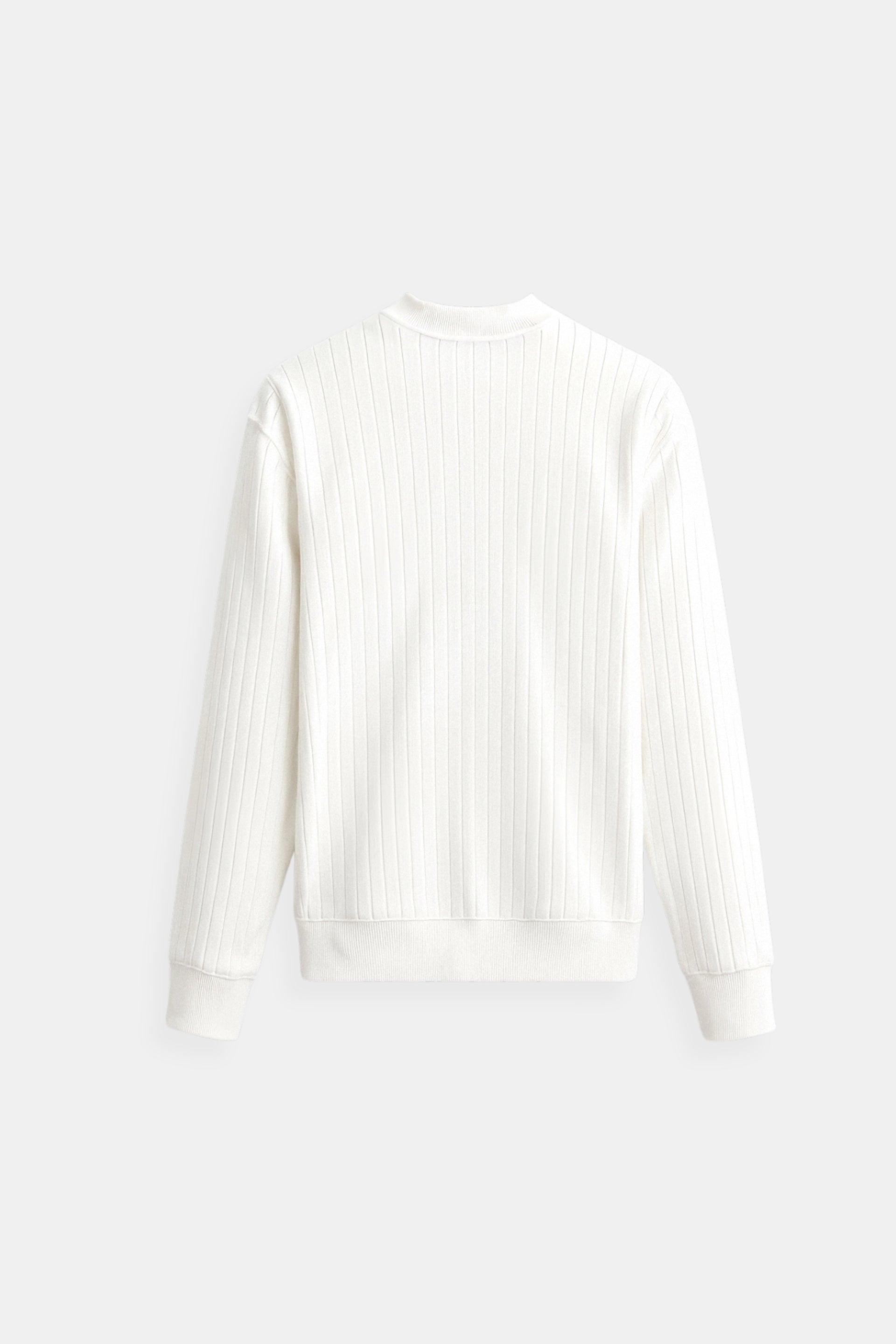 Liam | Men's Long Sleeve Ribbed Knit Sweater
