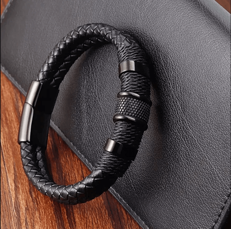 Lina | Handcrafted Woven Leather Bracelet