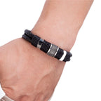 Lina | Handcrafted Woven Leather Bracelet