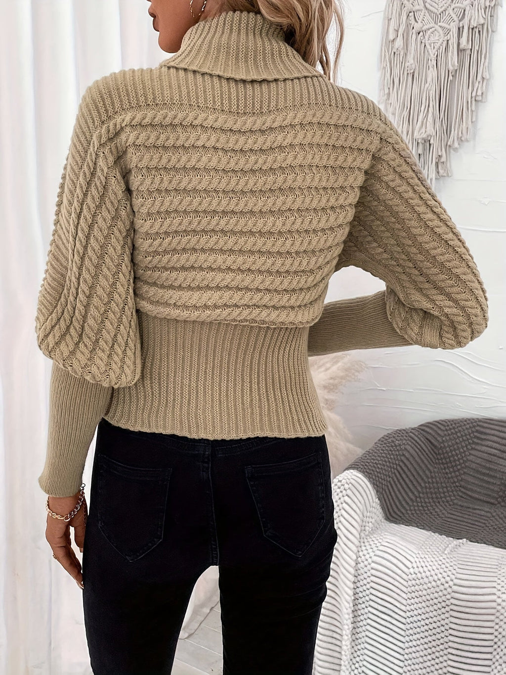 Lise | Classic Knit Turtleneck Sweater